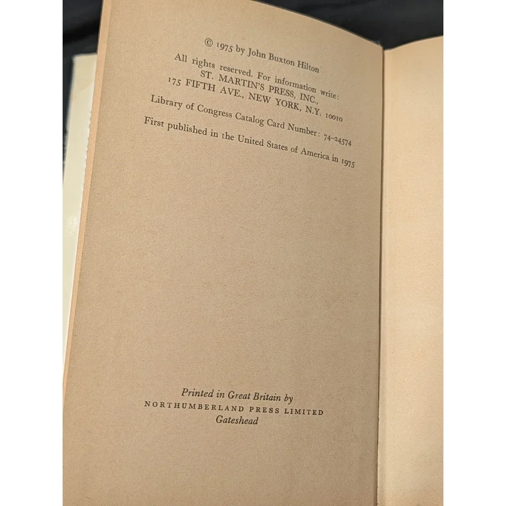 Hangman's Tide‎ by John Buxton Hilton 1975 Vintage Hardcover Mystery